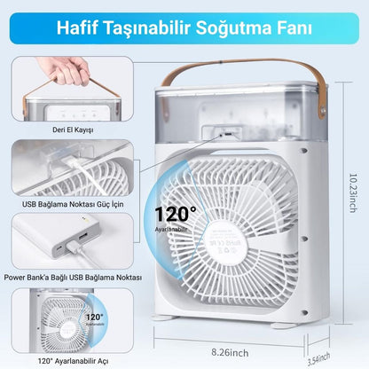 Buz Hazneli ve Nemlendirici Vantilatör